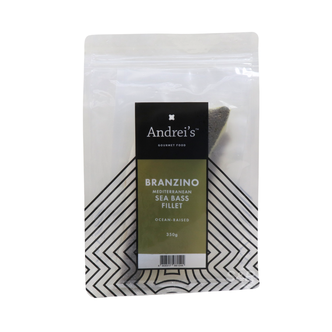 Andrei's Branzino Sea Bass Fillet 350g